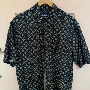 Stussy Monogram all over LV  Patterned Men's Shirt